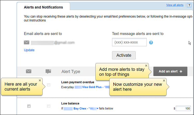 Alerts and Notifications