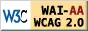 wcag2AA W3C WAI-AA WCAG 2.0